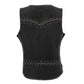 Women's leather vest, image 2