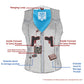 Women's leather vest, image 5