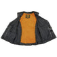 Women's leather vest, image 4