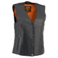 Women's leather vest, image 2