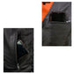 Milwaukee Leather MLM3517 Men's Black Premium Leather Classic V-Neck Side Lace Motorcycle Rider Vest — image 9