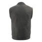 Milwaukee Leather MLM3524SET Men's All Season Black Premium Leather Motorcycle vest w/ Heated and Cool-Tec Technology — image 9