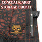 Milwaukee Leather MLM3527 Men's Black 'Paisley' Accented w/ Orange Stitching Leather Vest – / Armhole Trim — image 19