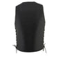 Milwaukee Leather MLM3541 Men's Roulette Black Premium Leather 10 Pocket Motorcycle Vest w/ Cool-Tec Leather Treatment — image 7