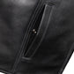 MMCC Men's Rocker Black Leather Motorcycle Vest - MMC30002 — image 11