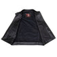 MMCC Men's Rocker Black Leather Motorcycle Vest - MMC30002 — image 9