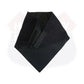 Cotton HL80302BLACK Face Mask Black Cotton Bandana Biker Facemask Triangle Headband Neck Ride Scarf - HighwayLeather