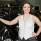 HL14501 Women's Side Lace Leather Vest - The Classic