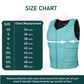 14945Teal WOMEN BULLET PROOF LEATHER VEST