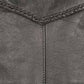 Milwaukee Leather SH1314 Men's Classic Black Braided Leather Vest with Side Laces — image 6