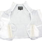 Genuine Leather SH1367ZW Men’s 'Bullet Proof Replica' White Leather Vest — image 2