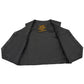 Milwaukee Leather SH2011 Kids Black Leather Snap-Front Vest