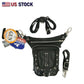 LEATHER Thigh Drop Leg Bag Gun Holster Bag Waist Bag Fanny Pack Messenger Bag - HighwayLeather