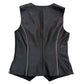 Hot Leathers VSL1016 Women's 'Rhinestone' Black Leather MC Vest - image 10