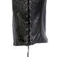 Hot Leathers VSL1018 Women's 'Pink Paisley' Lined Black Leather MC Vest - image 8