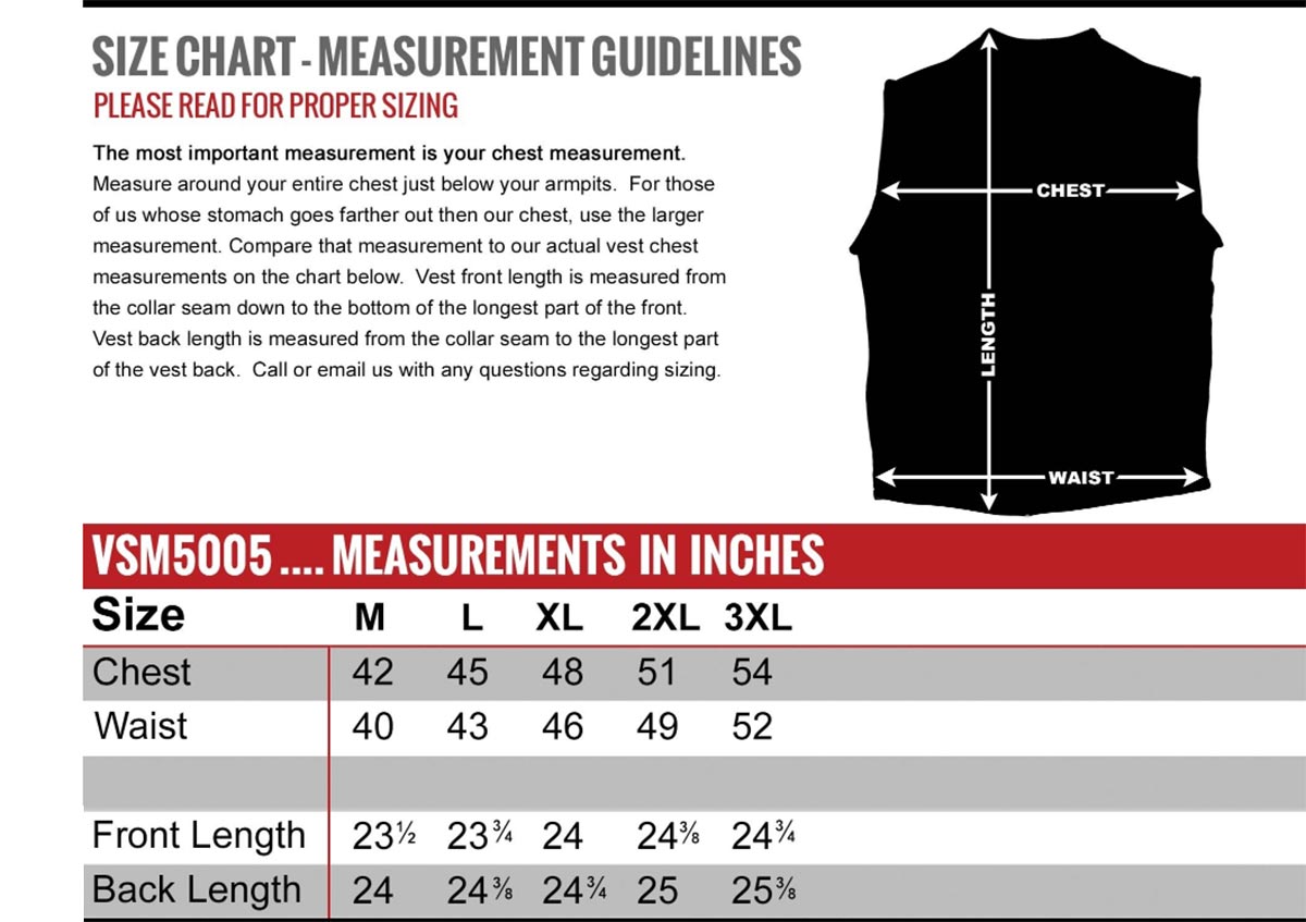 Hot Leathers VSM1018 Men's Black '10 Pocket' Cowhide Leather Vest — image 3