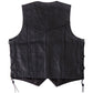 Hot Leathers VSM1033 Men's Black 'Classic Side Lace' Leather Vest — image 2