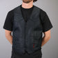 Hot Leathers VSM1033 Men's Black 'Classic Side Lace' Leather Vest — image 3