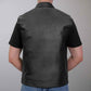 Hot Leathers VSM1039 Men's Black 'Conceal and Carry' Club Leather Vest — image 2