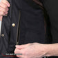Hot Leathers Men's Retro Brown 'Side Lace' Club Leather Vest, VSM1040 — image 4
