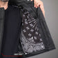 Hot Leathers VSM1049 Men's Black Paisley Conceal and Carry Motorcycle Club Style Leather Vest — image 8