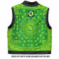 Hot Leathers VSM1050 Men’s Black Paisley Green Conceal and Carry Leather Vest — image 7