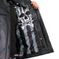 Hot Leathers VSM1054 Men’s Black Skull Flag Conceal and Carry Leather Vest — image 5