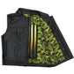 Hot Leathers VSM1058 Men's Black Camo Flag Conceal and Carry Leather Vest — image 13