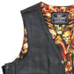 Hot Leathers VSM1061 Men's Black 'Skulls Make Skulls' Conceal and Carry Side Lace Leather Vest — image 4