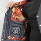 Hot Leathers VSM1061 Men's Black 'Skulls Make Skulls' Conceal and Carry Side Lace Leather Vest — image 9