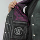 Hot Leathers VSM1063 Men's Black 'Blessed' Conceal and Carry Side Lace Leather Vest — image 9