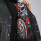 Hot Leathers VSM1064 Men's Black 'Viking Warrior' Conceal and Carry Side Lace Leather Vest — image 8