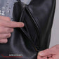 Hot Leathers VSM2001 Men's Black ‘Jumbo Skull’ Conceal and Carry Leather Vest — image 8