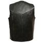 Event Leather XS5310 Men's Classic Snap Front Biker Leather Vest — image 2