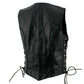 Women's XS761 Classic Braided Leather Vest with Side Laces - image 7