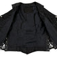 Women's XS761 Classic Braided Leather Vest with Side Laces - image 3