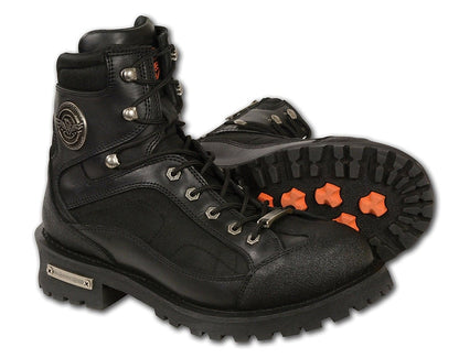 Milwaukee Leather Men's 6" Side Zipper Boot