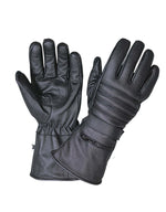 Men's Motorcycle Gauntlet Gloves with Rain Cover