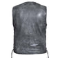 Men's Tombstone Gray Motorcycle Vest