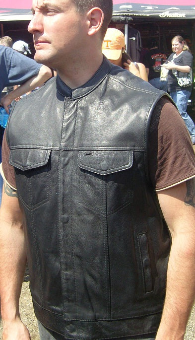 Anarchist Club Leather vest