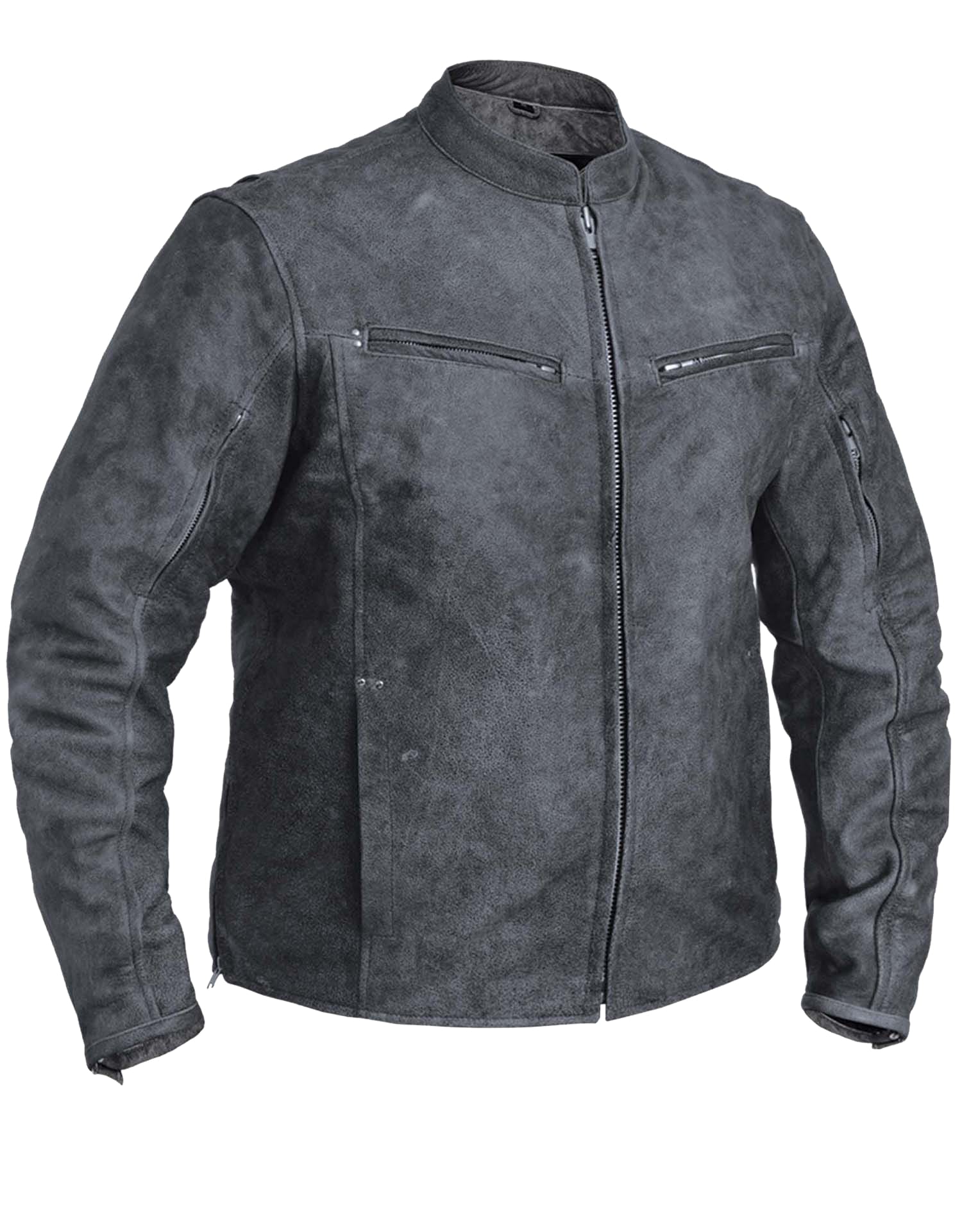 Men's Tombstone Gray Motorcycle Jacket