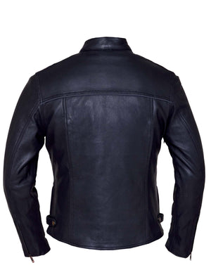 Men's Premium Lightweight Motorcycle Leather Jacket