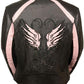 Ladies Jacket w/ Stud & Wings Detailing