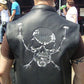 SKULL VEST LEATHER