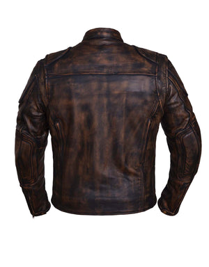 Men's Nevada Brown Utra Motorcycle Jacket