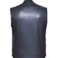 Men's Ultra SOA Style Collared Leather Club Vest