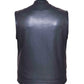 Men's Premium SOA Style Collared Leather Club Vest