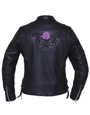 Ladies Ultra Motorcycle Leather Jacket