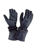 Men's Motorcycle Gauntlet Gloves with Zipp off Cuffs