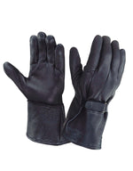 Men's Deerskin Leather Gauntlet Gloves